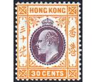 SG97. 1911 30c Purple and yellow-orange. Brilliant fresh mint...