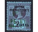 SG11. 1893 1/2d on 2 1/2d Purple/blue. Superb fresh mint...