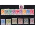 SG85-99. 1921 Set of 15. Brilliant fresh mint...