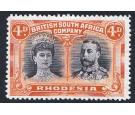 SG139. 1910 4d Brown-purple and orange. Superb mint with excelle