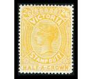 SG292a. 1885 2/6 Yellow. Brilliant fresh U/M mint...