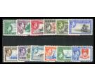 SG43-54. 1939 Set of 12. Brilliant U/M mint...