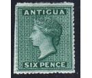 SG9. 1863 6d Dark green. Very fine mint with beautiful colour an