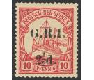 SG5. 1915 2 1/2d on 10pf Carmine. U/M mint...