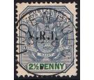 SG4. 1900 2 1/2d Blue and green. Superb fine well centred used..