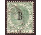 SG9. 1882 24c Green. Very fine used.