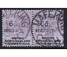 SG10. 1900 6d on 3d Lilac and black. Superb fine used horizontal