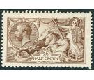 SG406. 1915 2/6 Yellow-brown. Superb fresh mint...