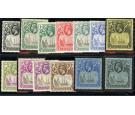 SG10-20 (inc.SG.11d). 1924 Set of 12. Superb fresh mint...