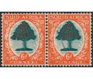 SG61a. 1937 6d Green and vermilion. 'Falling Ladder'. Very fine