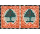 SG61a. 1937 6d Green and vermilion. 'Falling Ladder'. Very fine