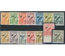 SG163-176. 1931 Set of 14. All superb fresh mint...