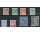 SG97-104. 1921 Set of 8. Superb fresh mint...