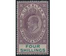 SG53. 1903 4/- Dull purple and green. Exceptionally fine mint...