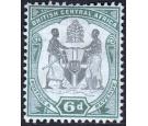 SG46. 1897 6d Black and green. Very fine fresh mint...