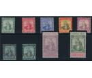 SG149-156. 1913 Set of 8. Superb fresh mint...