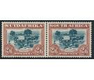 SG49aw. 1932 2/6 Green and brown. 'Watermark Inverted'. Brillian