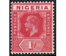 SG16aw. 1921 1d Rose-carmine. 'Watermark Inverted'. Superb mint.