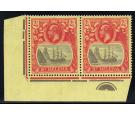 SG109c. 1927 2/6 Grey and red/yellow. 'Cleft Rock'. Brilliant fr