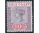 SG23. 1889 10s Dull mauve and red. Choice superb fresh mint...