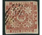 SG13. 1860 5d Venetian red. Very fine used...