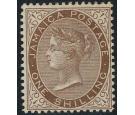 SG24a. 1897 1/- Brown '$' for 'S' in 'SHILLING'. Superb...