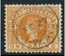 SG128. 1902 £1 Orange-brown. Choice superb well centred used...