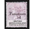 SG41a. 1888 1d on 1d Lilac and black. Small figure "1". Choice f