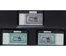 SG75a,76b,77b. 1938 Set of 3. Superb fresh mint...