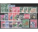 SG249-266b. 1938 Set complete with every shade and...