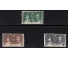 SG127s-129s. 1937 Set of 3. Superb fresh 'Specimen'...