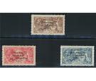 SG17-21. 1922 Set of 3. Superb mint...