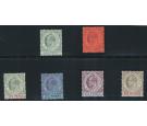 SG46-51. 1903 Set to 1/-. Very fine fresh mint...