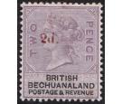 SG23b 1888 2d on 2d Lilac and black. Curved foot to '2'. Superb 