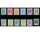 SG57-68. 1904 Set of 12. Superb fresh mint...