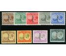 SG59s-67s. 1920 Set of 9. 'SPECIMEN'. Fantastic U/M...