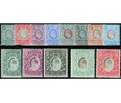 SG17-30. 1904 Set of 13. A superb mint set...