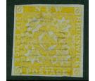 SG3. 1851 6d Yellow. Brilliant fine used with...