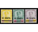 SG58-60. 1904 Set of 3. A superb fresh mint...