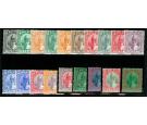 SG103-121. 1938 Set of 19. A superb fresh...