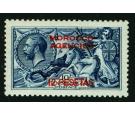 SG138a. 1914 12p on 10/- Indigo-blue. 'Surcharge double...