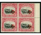 SG204. 1916 3c Rose-lake. Brilliant fresh U/M...