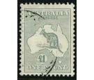 SG137. 1935 £1 Grey. Superb used...