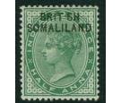 SG1a. 1903 1/2a Yellow-green. 'BRIT SH' for 'BRITISH'. Superb fr