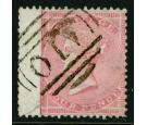 SG Z3. 1857 4d Rose. With "A 10" Cancel...
