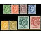 SG43-50. 1904 Set of 8. All superb mint...