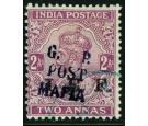 SG M36. 1915 2a Purple. Superb fine used...