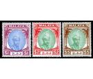 SG71-73. 1950 $1, $2, $5. Brilliant U/M...