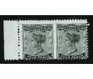 SG31a. 1870 4d Black. 'Imperforate Between'. Very fine fresh...