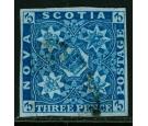 SG4. 1857 3d Pale blue. Superb used with beautiful...